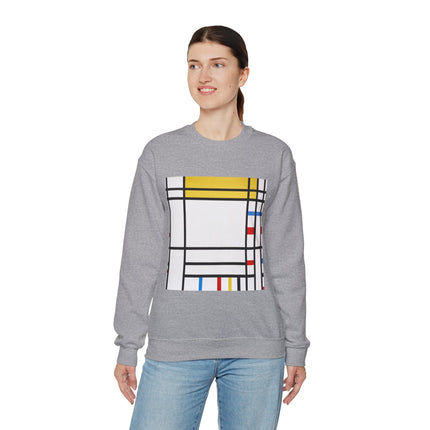Place de la Concorde by Piet Mondrian Heavy Blend™ Crewneck Sweatshirt