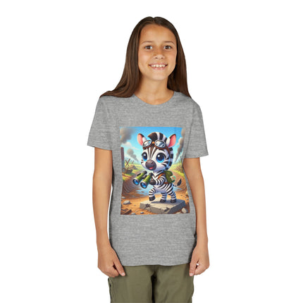 Zebra Lookout Youth Short Sleeve Tee