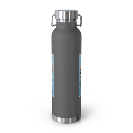 The Crow and the Frog Copper Vacuum Insulated Bottle, 22oz