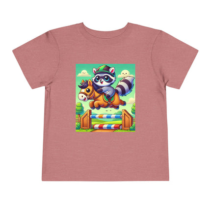 Raccoon Rider Toddler Short Sleeve Tee