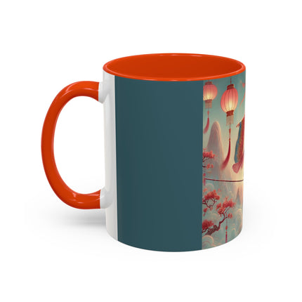 The Lantern Walker Colorful Mugs (11oz, 15oz)
