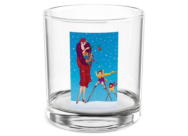 Snowfall & Couture Rocks Glass, 10oz
