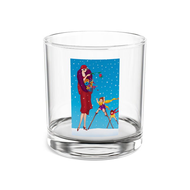 Snowfall & Couture Rocks Glass, 10oz