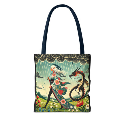 The Dragon Fairy’s Stride Tote Bag – Grace, Strength & Mythic Adventure