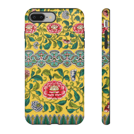 Chinese Floral Illustration by Owen Jones Phone Cases