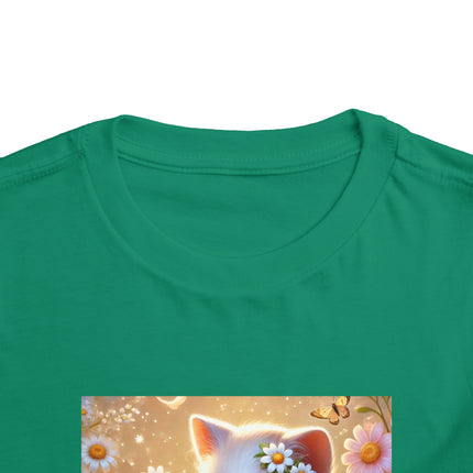 Daisy Chain Whimsy Toddler Short Sleeve Tee
