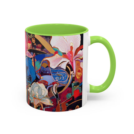 Ethereal Irises Colorful Mugs (11oz, 15oz)