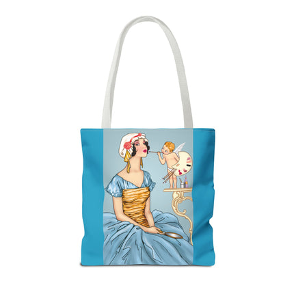 The Enchanting Painter: A Fairy's Artistic Touch Tote Bag (AOP)