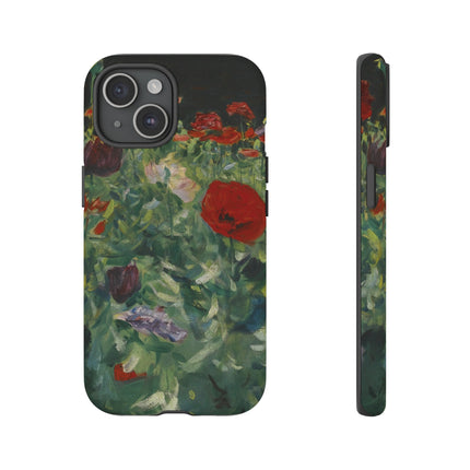 Poppies (A Study of Poppies for Carnation, Lily, Lily, Rose) by John Singer Sargent Phone Cases