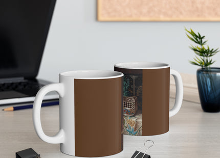 Asian Still Life by Ernst Czernotzky Ceramic Mug 11oz