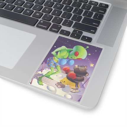 Cosmic Clash Kiss-Cut Stickers (4 Sizes)