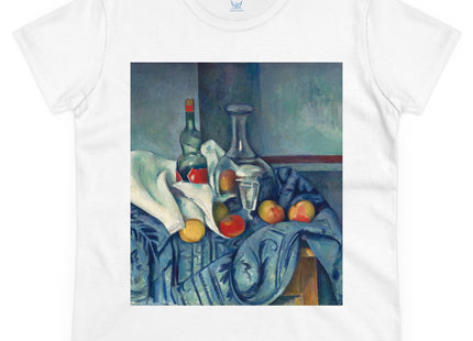 The Peppermint Bottle by Paul Cézanne Women's Midweight Cotton Tee