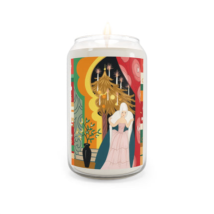 ❤️ The Lady Of The Candlelit Christmas Alcove Scented Soy Candle – Art Deco Holiday Elegance