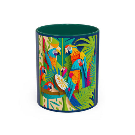 Colorful Macaws Colorful Mugs (11oz, 15oz)