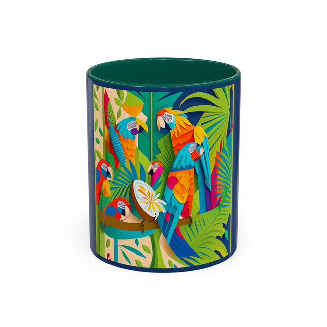 Colorful Macaws Colorful Mugs (11oz, 15oz)