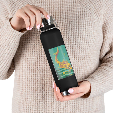 Golden Serenity Copper Vacuum Insulated Bottle, 22oz