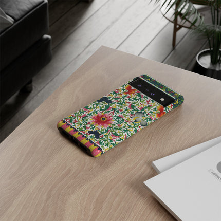 Colorful Floral Pattern by Owen Jones Phone Cases