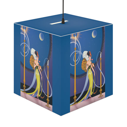 Smoke and Secrets Light Cube Lamp
