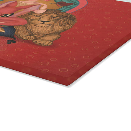 July & Ruby Zodiac Glass Cutting Board