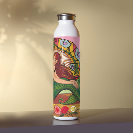 Siren Serenade by Carlo Chiostri Slim Water Bottle