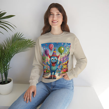 Monster Parade Madness Unisex Heavy Blend™ Crewneck Sweatshirt