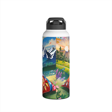 The Joyful Mantis Stainless Steel Water Bottle