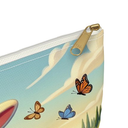 The Rabbit Gladiator Flat Pouch – Adventurous Spirit & Heroic Charm