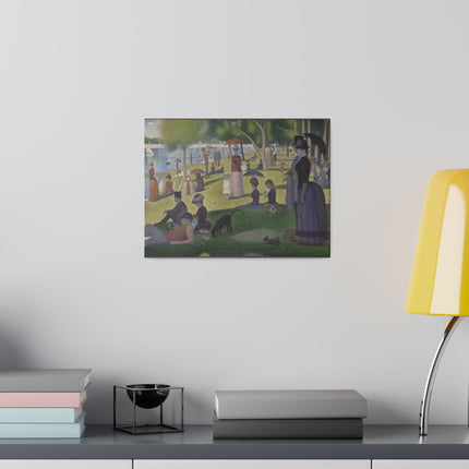 A Sunday on La Grande Jatte by Georges Seurat Matte Canvas, Stretched, 0.75"