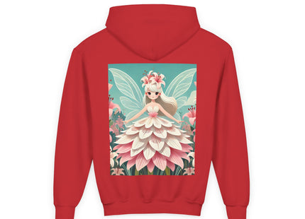 Lily Fairy in Bloom Youth Heavy Blend Hooded Sweatshirt