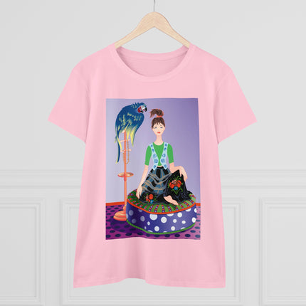 Colors of Serenity Women's Midweight Cotton Tee