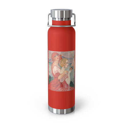 Sur la Route d'Anacapri by Gerda Wegener Copper Vacuum Insulated Bottle, 22oz