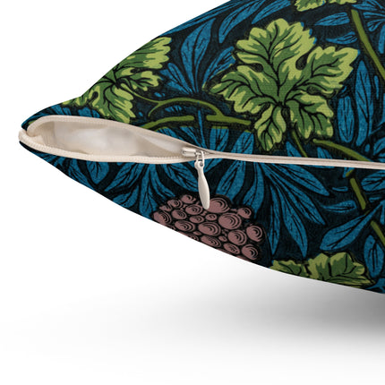 Vine Pattern by William Morris Spun Polyester Square Pillow