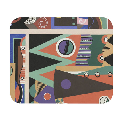 Collection decors et couleurs Pl.03 by Georges Valmiers Mouse Pad, Rectangle