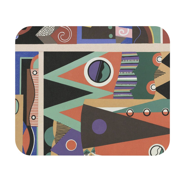 Collection decors et couleurs Pl.03 by Georges Valmiers Mouse Pad, Rectangle