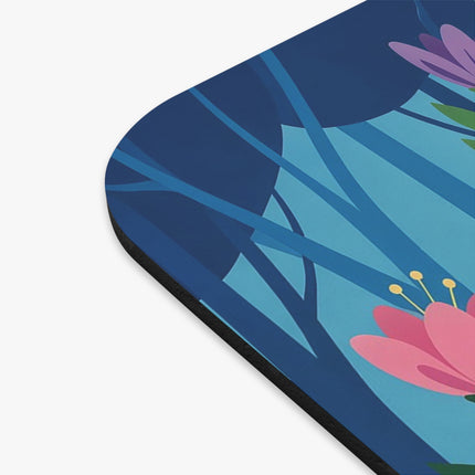 🌸☂️ The Lady Of The Secret Garden Mouse Pad – Art Deco Floral Fantasy