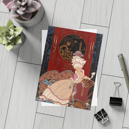 💌🐕 The Lady Of The Secret Letter Postcard Bundles – Art Deco Salon Elegance