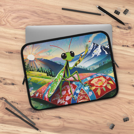The Joyful Mantis Laptop Sleeve