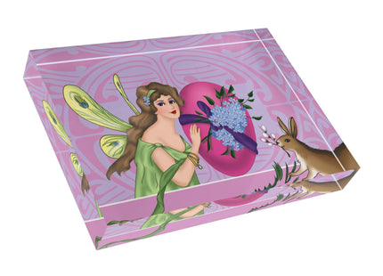 The Fairy’s Blossom Acrylic Art Block