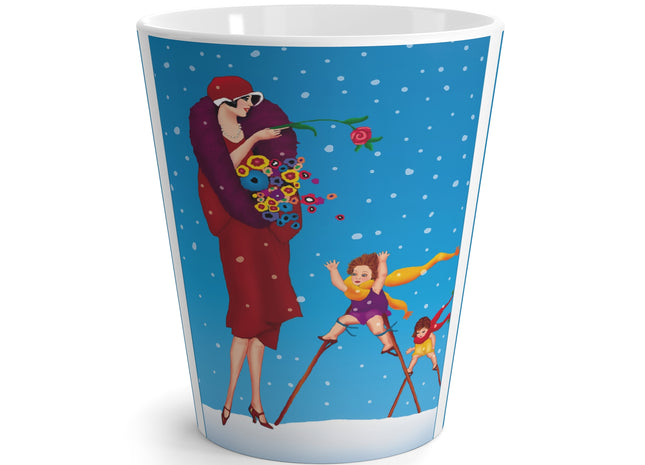 Snowfall & Couture Latte Mug