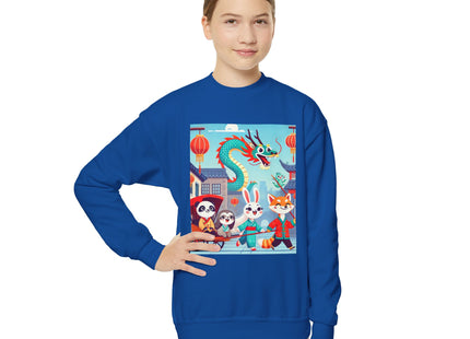 The Little Dragon and Friends Youth Crewneck Sweatshirt