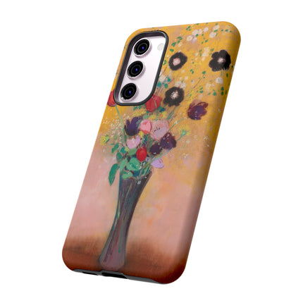 Vase of Flowers by Odilon Redon Phone Cases