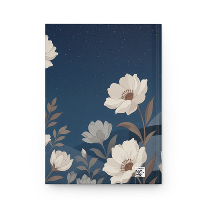 🌙🌸 The Ladies Of The Midnight Flower Garden Hardcover Journal – Art Deco Nocturnal Elegance