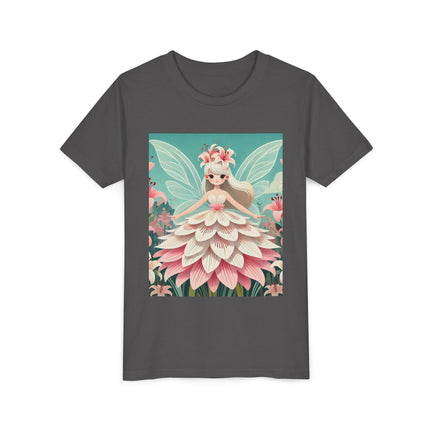 Lily Fairy in Bloom Youth Short Sleeve Tee