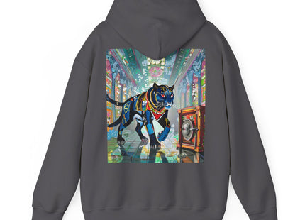 Cyber Panther’s Hunt – Heavy Blend™ Hooded Sweatshirt
