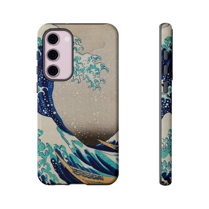 The Great Wave off Kanagawa by Katsushika Hokusai Phone Cases