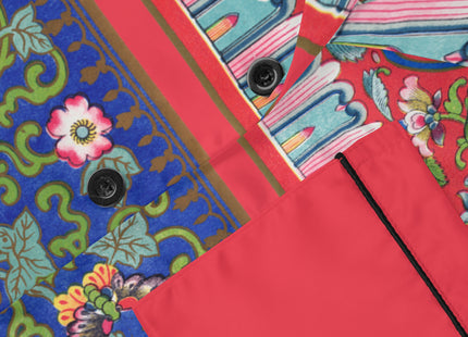 Chinese Ornament by Owen Jones Women's Satin Pajamas (AOP)