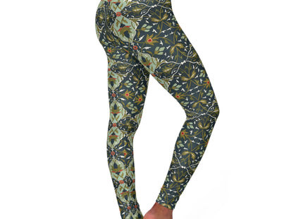 Ornamental Tiles (Pl. 4) from the Afghan Boundary Commission High Waisted Yoga Leggings (AOP)