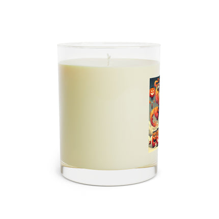 Jack-O’-Lantern Drums & The Kabuki Rabbit Scented Candle - Full Glass, 11oz