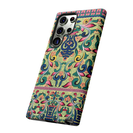 Colorful Flower Pattern by Owen Jones Phone Cases