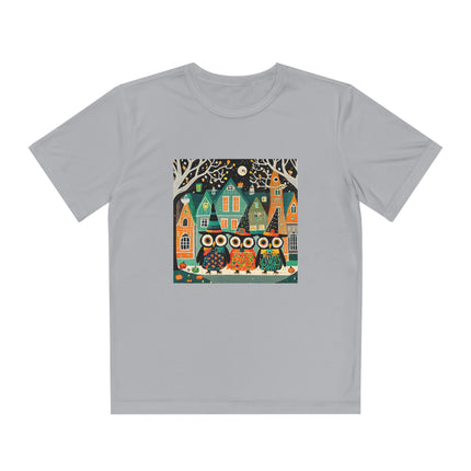 Night of the Trick-or-Treating Owlets Youth Competitor Tee
